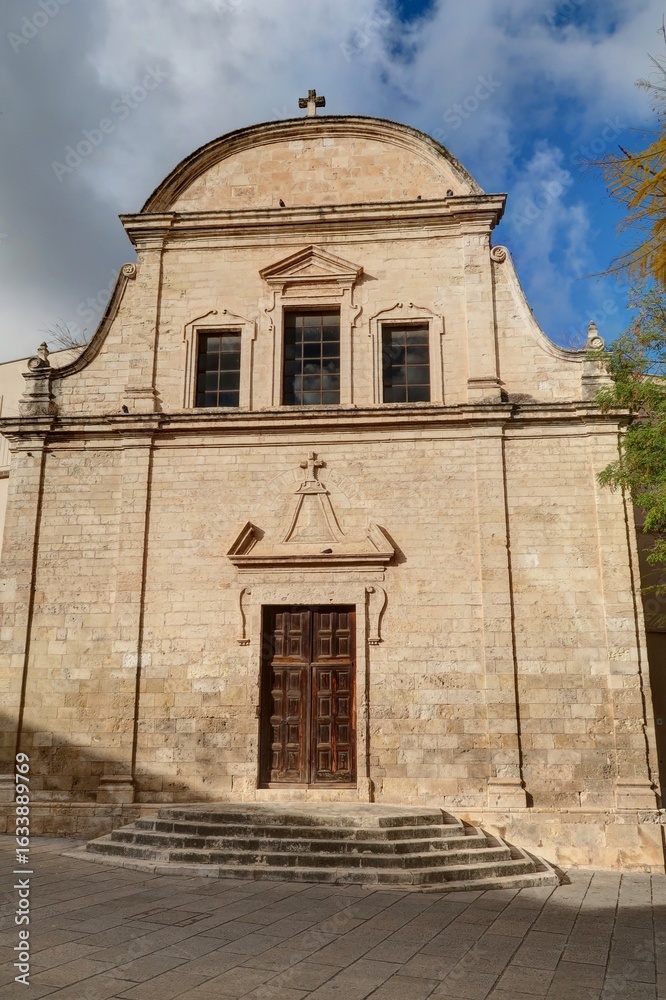 Fototapeta premium rues de Sassari en Sardaigne