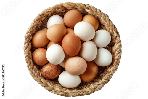 Wallpaper Mural Basket of Farm Fresh Eggs Torontodigital.ca