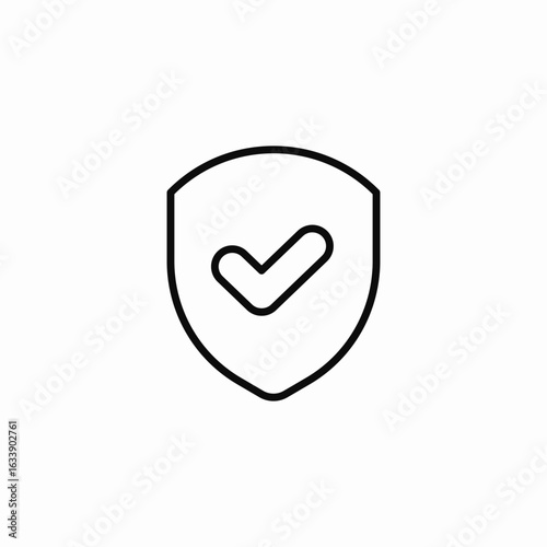 checked approved seal icon sign vector