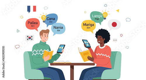 Online Language Learning With Native Speakers From Different Countries