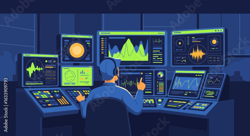 Monitoring Central Hub For Technology Operations And Data Analysis Supervision