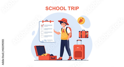Preparing For A Memorable School Trip With Checklist And Travel Essentials