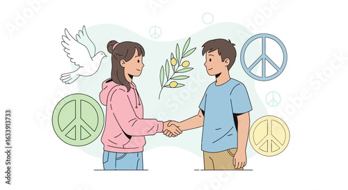 Promoting World Peace Through Collaboration And Harmony Between Individuals Together
