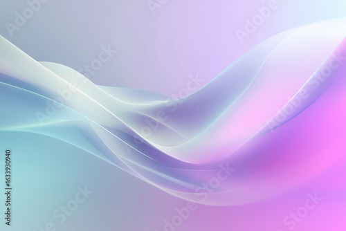 Wallpaper Mural Subtle pastel gradients forming elegant flowing wave pattern, ambient abstract composition with soft curves, ethereal modern claritycore design for calm digital visual background and aesthetics Torontodigital.ca