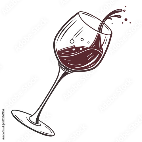 glass of wine