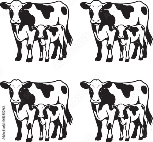 Cow Silhouette Vector | Farm Animal Clipart

Dairy Cow Silhouette | Rustic Farm Design

Standing Cow Silhouette | Livestock Animal Art

Black Cow Silhouette | Cattle Vector Illustration

Cow Outline S