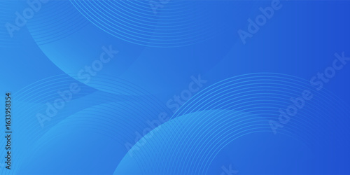 Abstract blue circle background with subtle blue gradient. Featuring geometric patterns, ideal for modern designs, digital projects, banners and creative visual presentations.