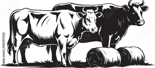 Cow Silhouette Vector | Farm Animal Clipart

Dairy Cow Silhouette | Rustic Farm Design

Standing Cow Silhouette | Livestock Animal Art

Black Cow Silhouette | Cattle Vector Illustration

Cow Outline S