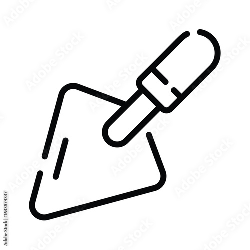 Get your hands on this trowel line style icon