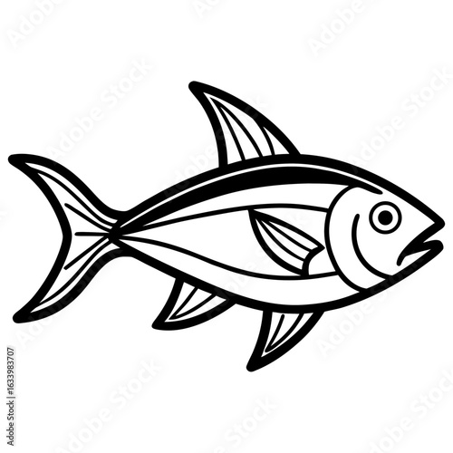 Neon Tetra Minimal Vector