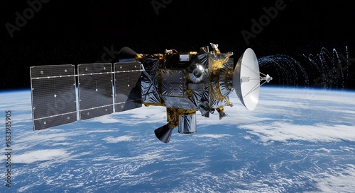 satelit luar angkasa orbit