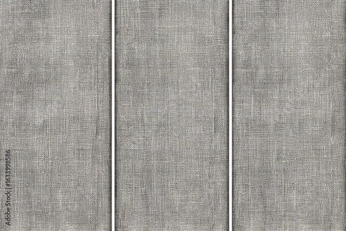 Gray textured fabric with vertical lines