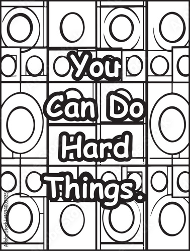 Motivational coloring page: Printable Mosaic pattern to color: Good vibes saying to color for kids and adults