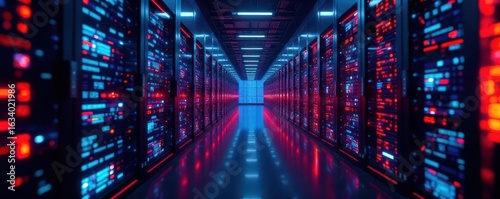 Advanced quantum data center, interconnected nodes, software, technology