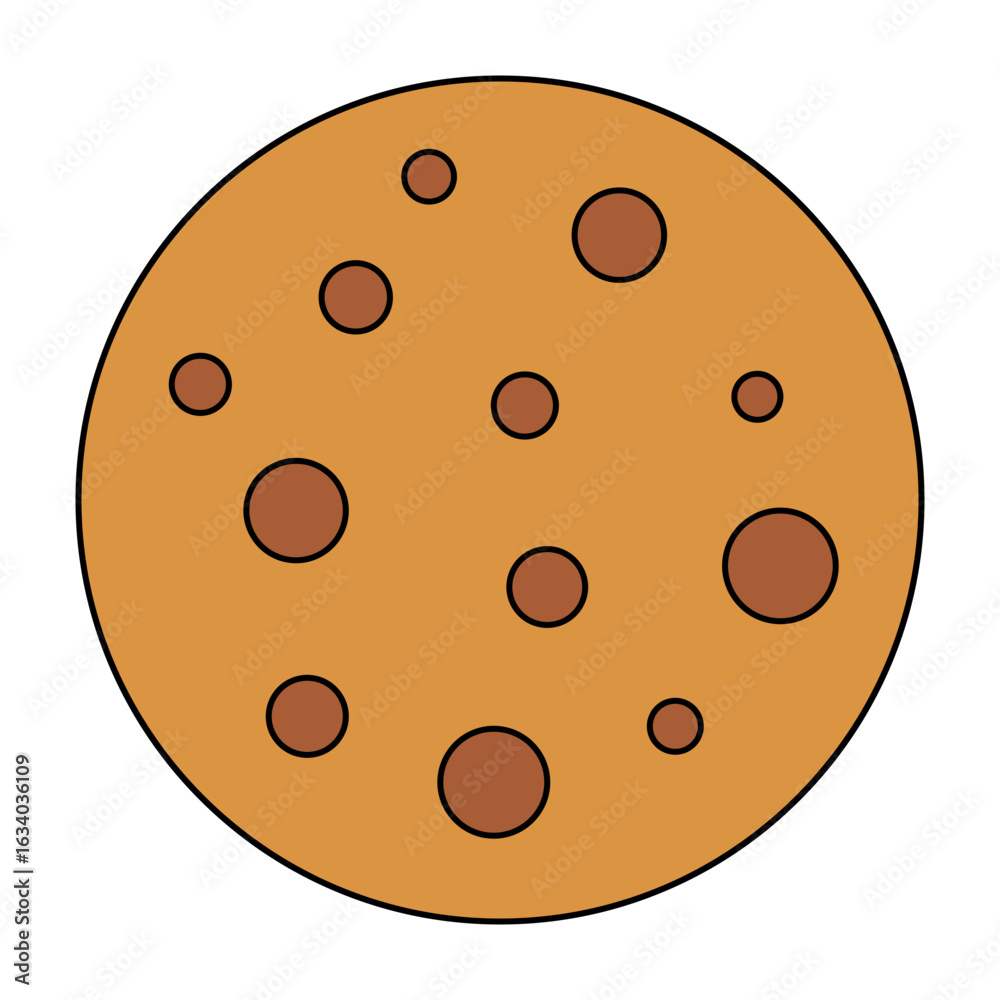 Fototapeta premium Bakery and Pastry Illustration for Food Advertising, Shop, and Sale Banner Decoration. Vector Isolated.