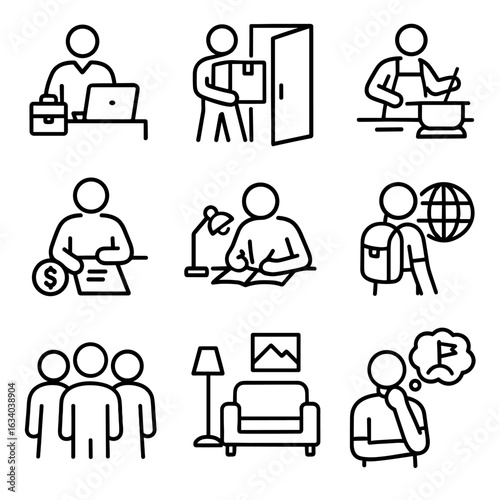 Early Adulthood Icons