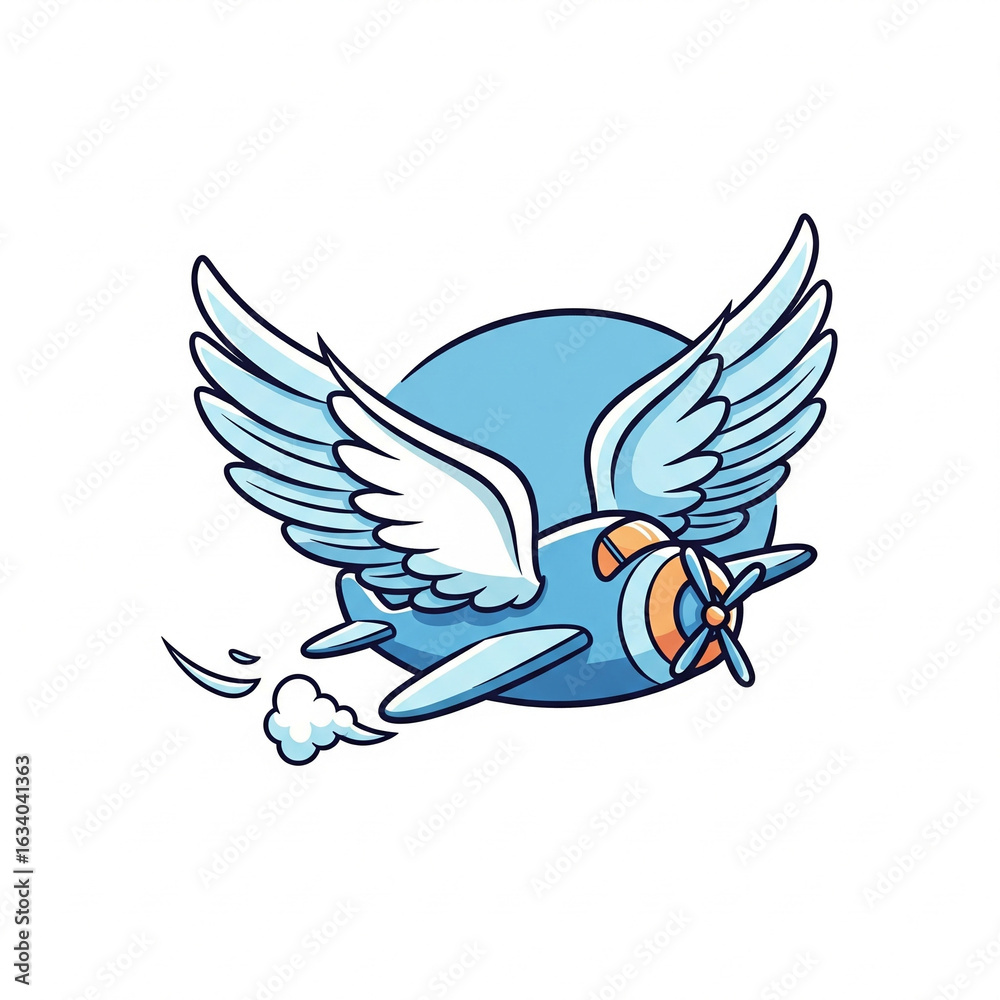 Obraz premium bluebird flying