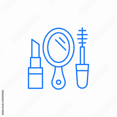 beauty cosmetics icon sign vector