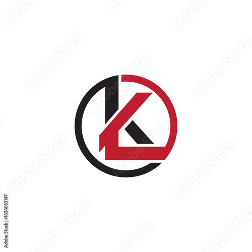 Free Download KL Logo Design, KL, LK, initial monogram letter alphabet logo design,KL luxury logo design - GFXLoad
