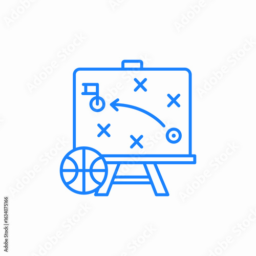play strategy icon sign vector
