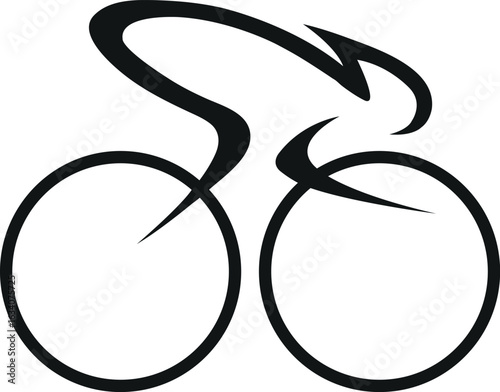 Bicycle Logo Design Vector Template