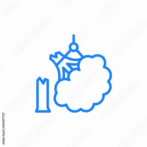 tree service icon sign vector