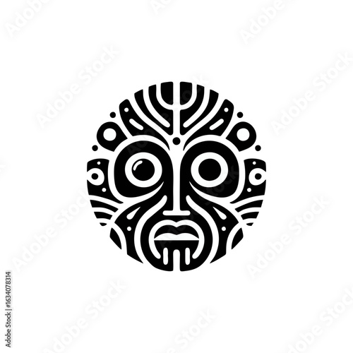 Tribal mask designs that reflect the classic forms of ancestral heritage