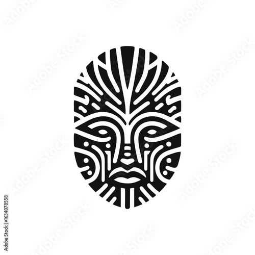 Tribal mask designs that reflect the classic forms of ancestral heritage