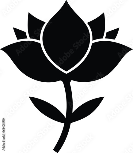  A cheerful cartoon flower with a happy face, showcasing vibrant petals and a bright, friendly demeanor