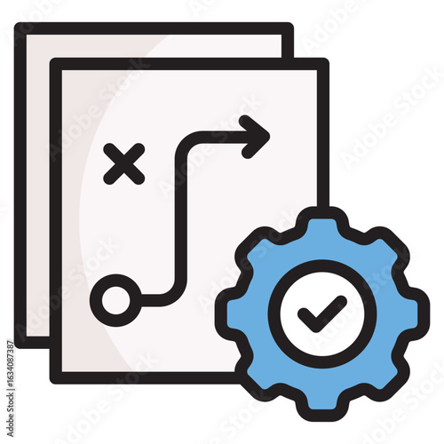Operational Strategy Icon