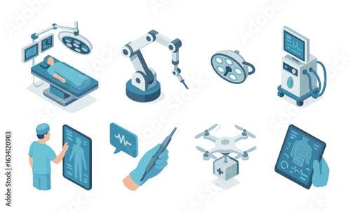 Advanced medical technology innovations in isometric design for modern healthcare