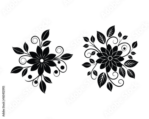 abstract floral background