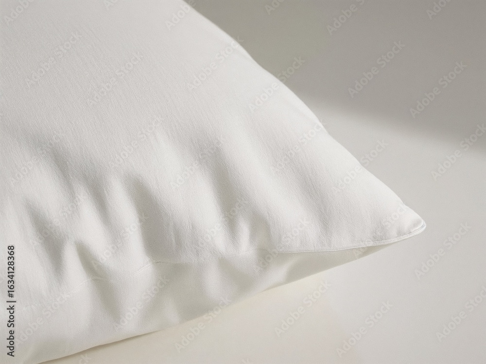 Obraz premium white pillows on a bed