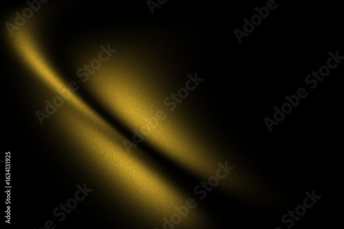 Smooth glowing gradient background, grainy noise texture black yellow abstract banner header poster design