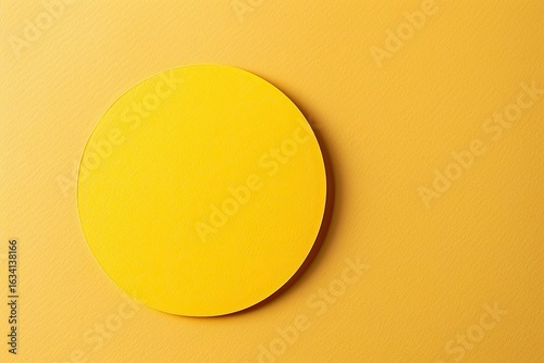 High Definition Visual of Circle Sticker Branding Stationery with Design Space