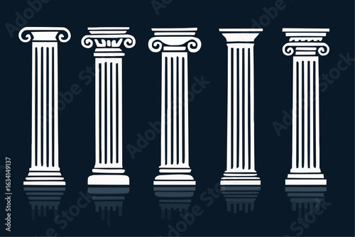 ancient greek columns