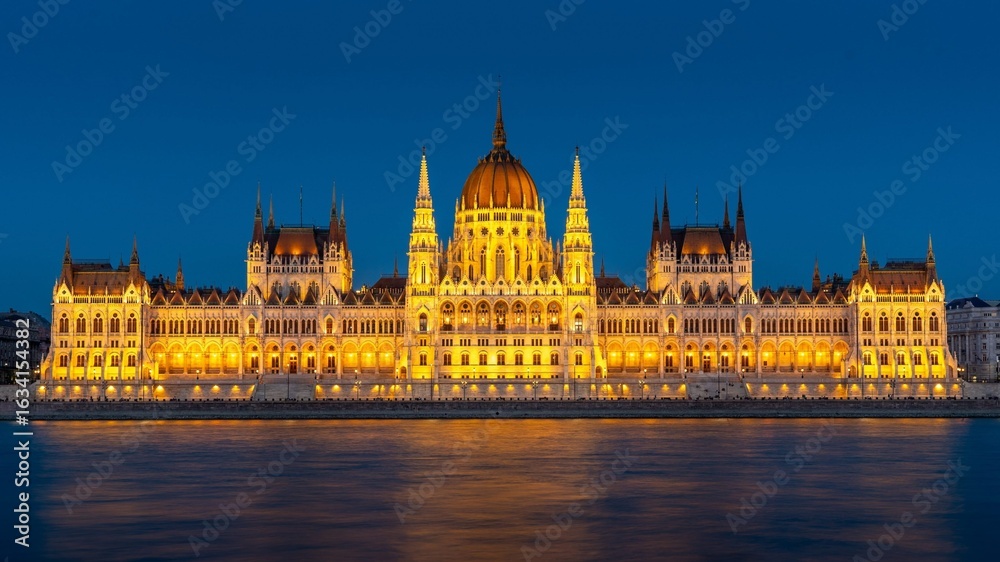 Fototapeta premium hungarian parliament building