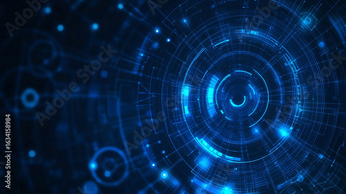 abstract blue background