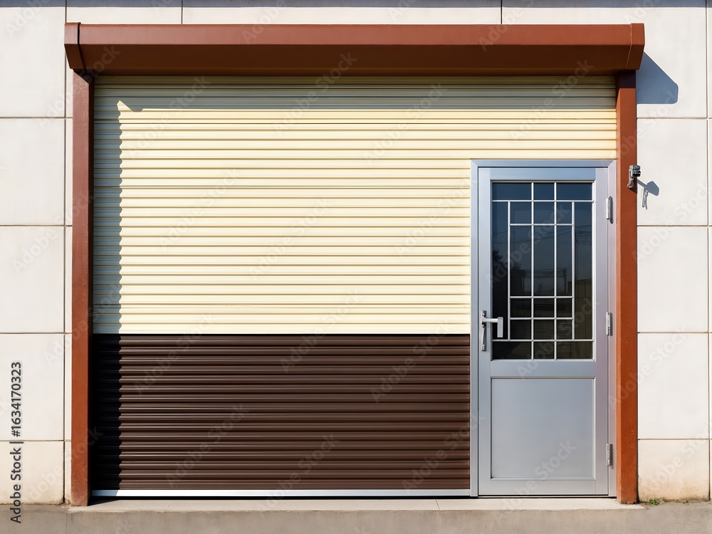 Fototapeta premium Classic Two-Tone Rolling Shutter