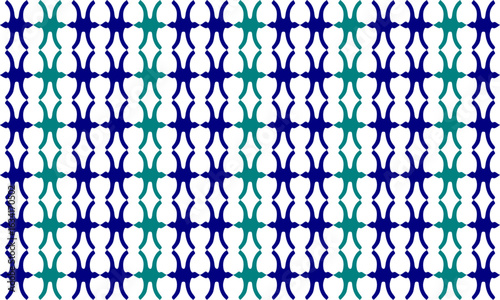 Green and blue seamless geometric pattern diamond vertical strip pattern repeat and seamless style replete image design for fabric printing or vintage theme wallpaper 80's year styl