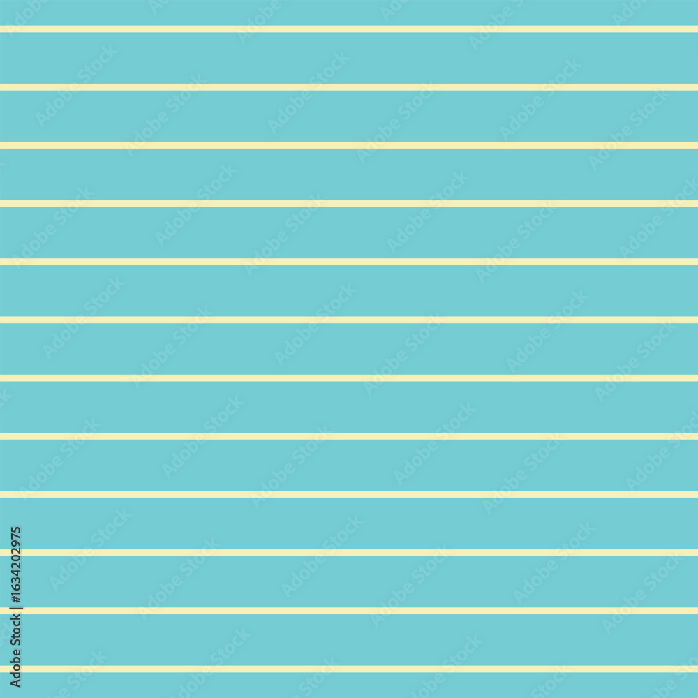 Fototapeta premium Blue and Sand Medium Horizontal Stripe Pattern Vector