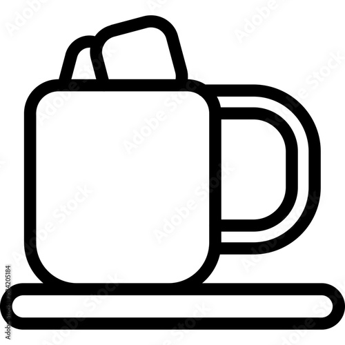 Mug marshmallows Icon