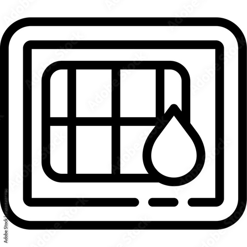 Grate droplet Icon