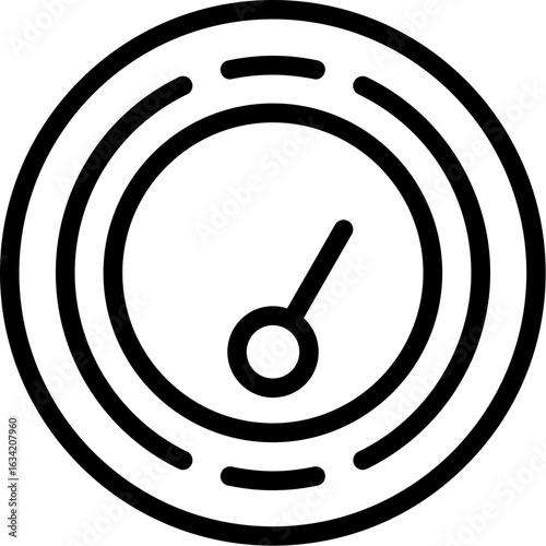 Gauge simple high Icon