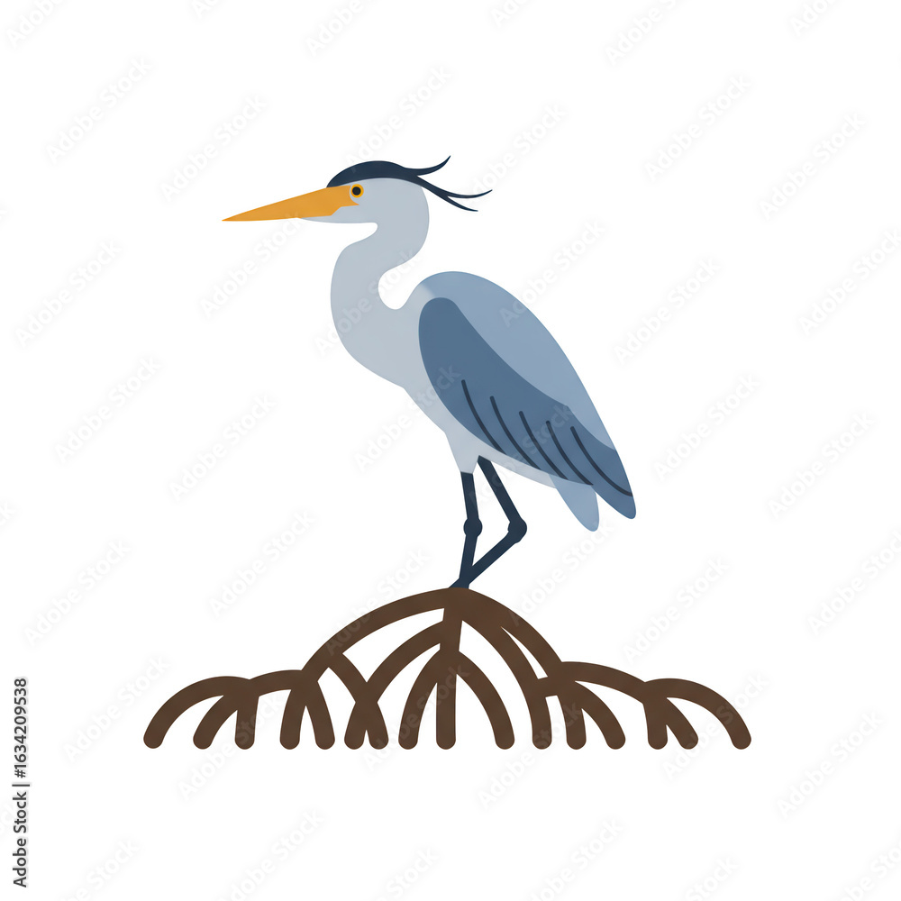 Fototapeta premium Scientific Research on Mangrove Ecosystems