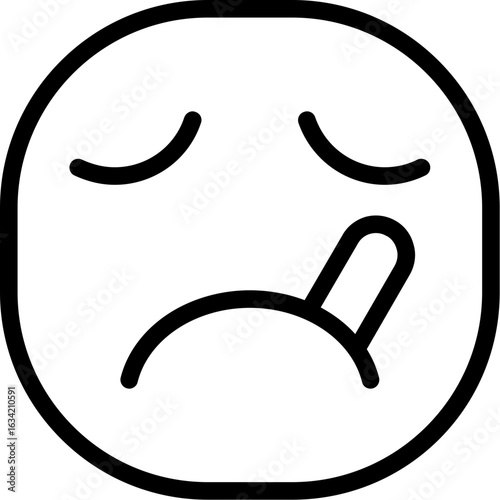 Face thermometer Icon