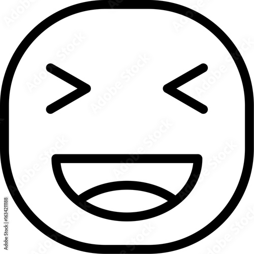 Face grin tongue squint Icon