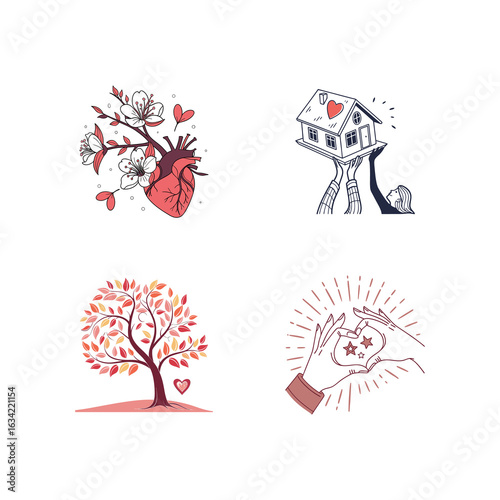 vector illustration of a tree
