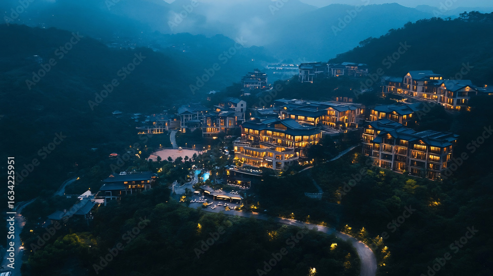 Fototapeta premium panorama of the city of salzburg austria