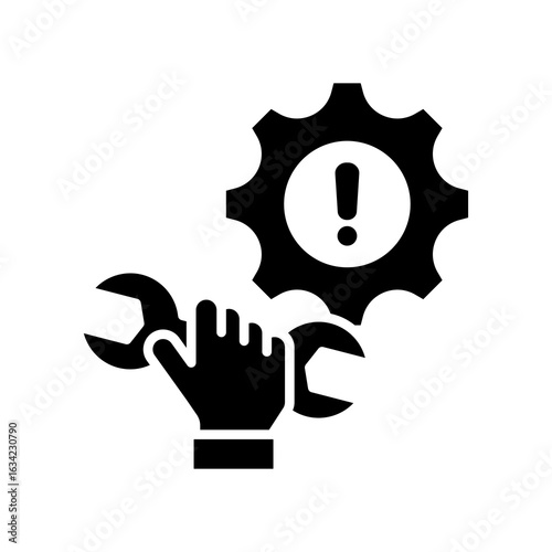 Repairing glyph icon